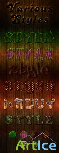 Styles for Photoshop - Various