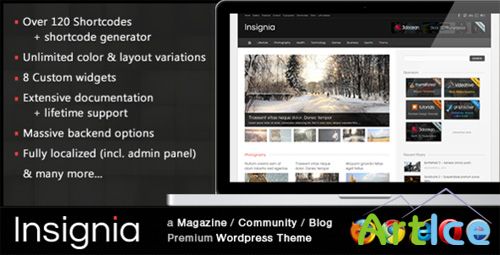 ThemeForest - Insignia v1.4 - a Magazine / Community / Blog theme