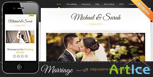 ThemeForest - Marriage - Responsive Wedding Wordpress Theme