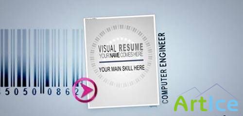 Visual Resume Alpha - Animated Curriculum - Project for After Effects (Videohive)