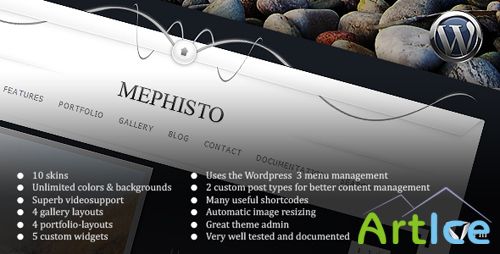 ThemeForest - Mephisto v1.1 - Premium Multipurpose WordPress theme
