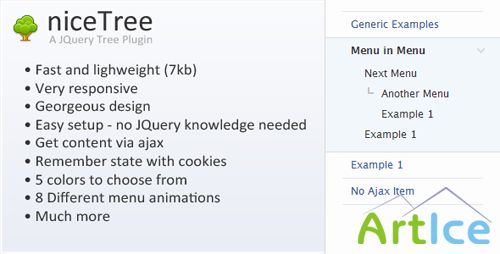 CodeCanyon - niceTree - JQuery Tree Plugin