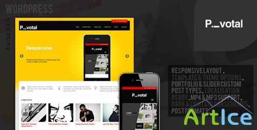 ThemeForest - Pivotal v1.7 - Business Portfolio WordPress Theme