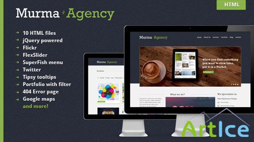 MojoThemes - Murma Agency HTML Creative