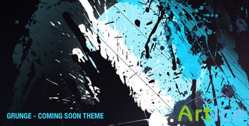 ThemeForest - Grunge - Coming Soon Page - RIP