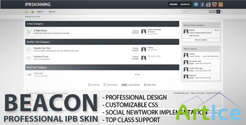 ThemeForest - Beacon - IPB Forum 3.3.x Skin