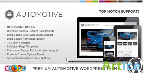 ThemeForest - WP Pro Automotive Responsive WordPress Theme