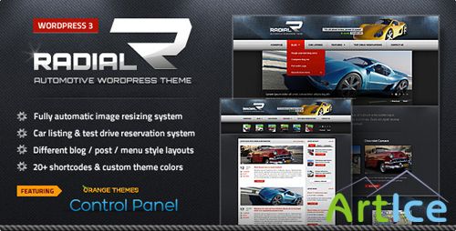ThemeForest - Radial - Premium Automotive & Tech WordPress Theme (Reupload)