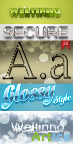 3d Text Style for Photoshop