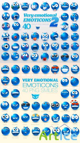 Very Emotional Emoticons
