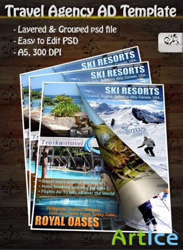 Travel Agency AD Template