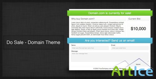 ThemeForest - Do Sale - Domain Theme - RIP