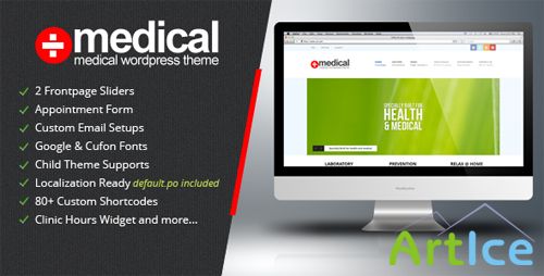 ThemeForest - Medical v1.2 - Premium Wordpress Theme