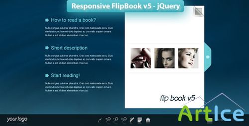 CodeCanyon - Responsive FlipBook v5 - jQuery - RIP