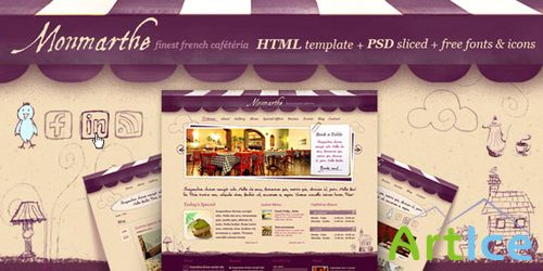 ThemeForest - Monmarthe - Restaurant & Cafe HTML Template