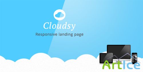 ThemeForest - Cloudsy - Responsive Landing Page