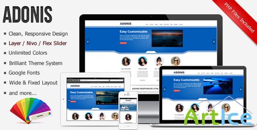 ThemeForest - Adonis - Premium Responsive HTML5 Template