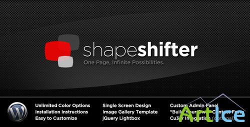ThemeForest - ShapeShifter v1.3 - One Page, Infinite Possibilities