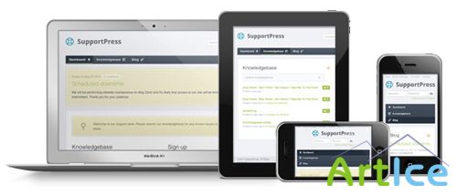 WooThemes - SupportPress v1.0.30 incl PSD for WordPress