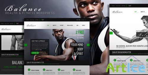 ThemeForest - Balance v1.1 - Gym Fitness WordPress HTML 5 Theme