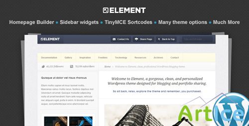 ThemeForest - Element - Premium Theme