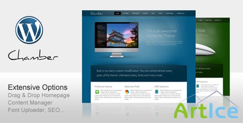 ThemeForest - Chamber v1.1 for Business Corporate Software Company