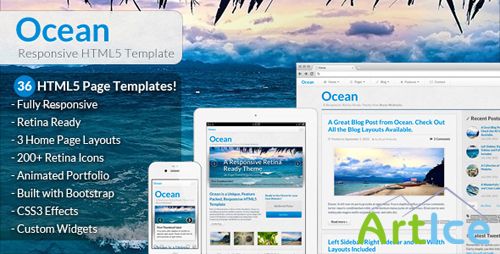 ThemeForest - Ocean - Responsive HTML5 Template