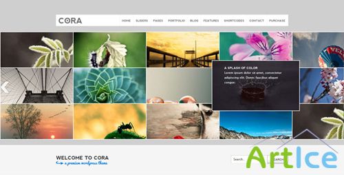 ThemeForest - Cora v1.4 - Premium Wordpress Theme