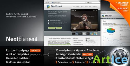 ThemeForest - NextElement 10-in-1 Business WP Theme