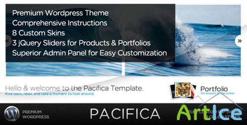 ThemeForest - Pacifica WP v1.4 - A Premium Wordpress Portfolio Theme