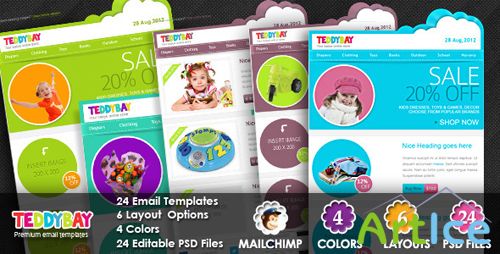 ThemeForest - TeddyBay - Premium Email Template