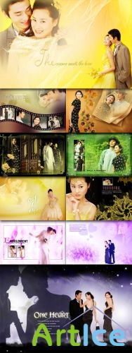 PSD PhotoTemplates - Beautiful Freeze Series Sample Volumes