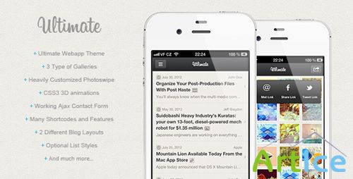 ThemeForest - Ultimate - Your Ultimate Mobile Solutions