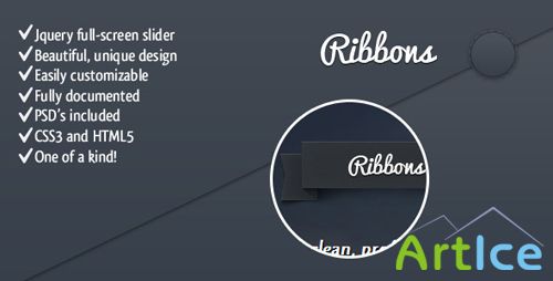 ThemeForest - Ribbons - Professional Landing Page