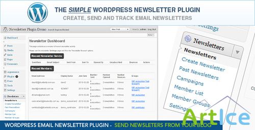 CodeCanyon - WordPress Email Newsletter Plugin