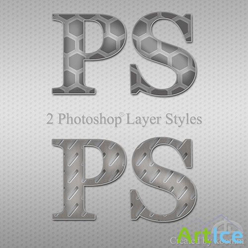 Carbon Mesh Styles for Photoshop