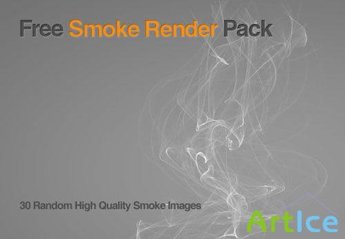 30 High Quality Images Smoke Render Package