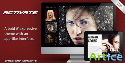 ThemeForest - Activate v1.1.2 - Creative and Responsive Wordpress Theme