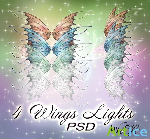 PSD Template - 4 Wings Lights