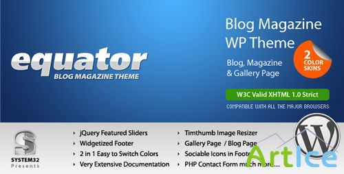ThemeForest - eQuator v2.8 - Global Community WordPress Theme (Reupload)