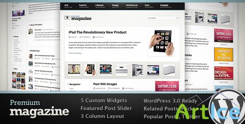 ThemeForest - Premium Magazine v1.0 - WordPress Theme