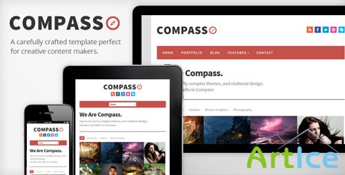 ThemeForest - Compass - Responsive HTML5 Template