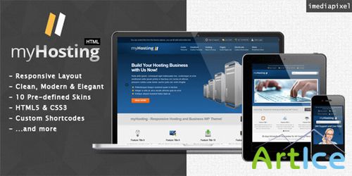 ThemeForest - myHosting - Responsive Hosting & Business Template