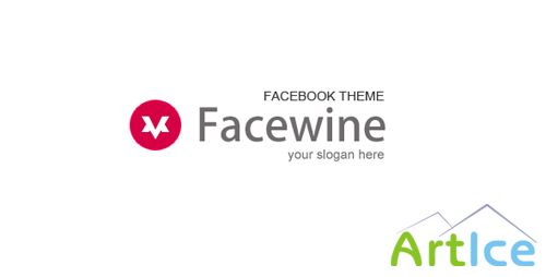 ThemeForest - Facewine Facebook Template