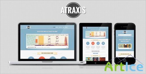 ThemeForest - Atraxis - Creative Portfolio HTML Template