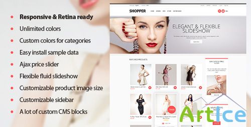 ThemeForest - Shopper v1.1 - Magento Theme, Responsive & Retina Ready