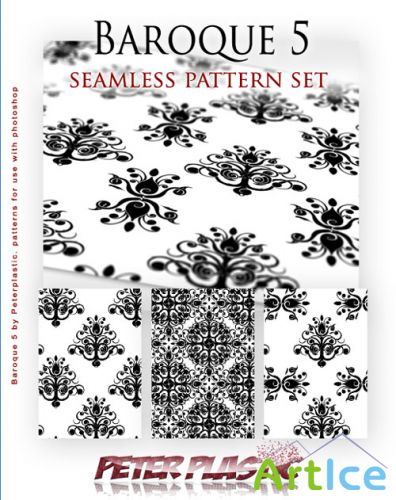 Baroque Seamless Patterns for Photoshop