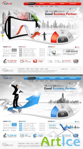 PSD Templates - Good business partner