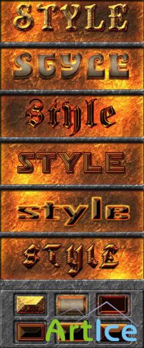 Fire and Lava Styles for PS