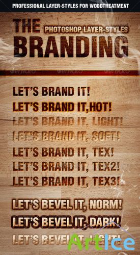 GraphicRiver - The Branding Text Styles & Layer Styles 2126696